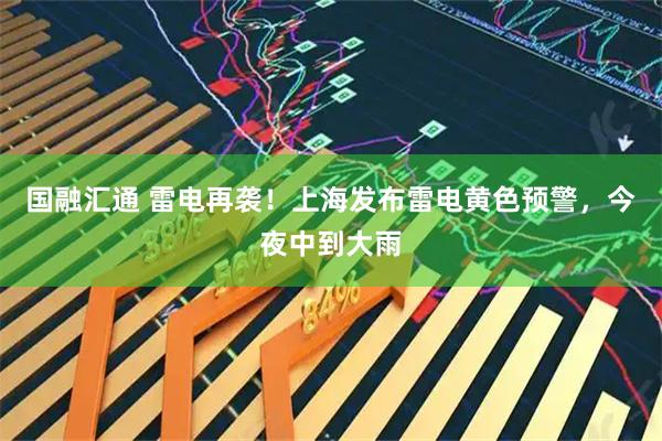 国融汇通 雷电再袭！上海发布雷电黄色预警，今夜中到大雨